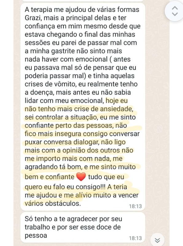 Relato real de cliente